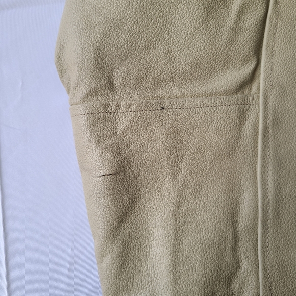 Vtg Wisconsin Badgers Leather Wool Letterman Varsity Bomber Jacket Bucky Coat XL - Picture 8 of 16